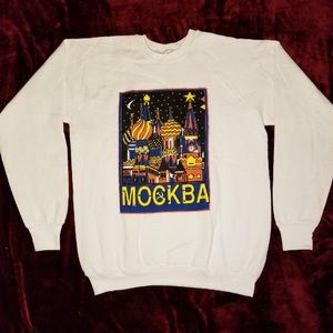 Vintage 80’s Moscow Russia Crewneck